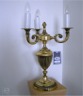 Reprezentativní mosazná lampa 