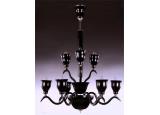 Designový lustr (š x v): 70 x 90 cm  BLACK