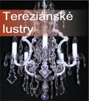 Klasické Tereziánské lustry - Theresian chandeliers